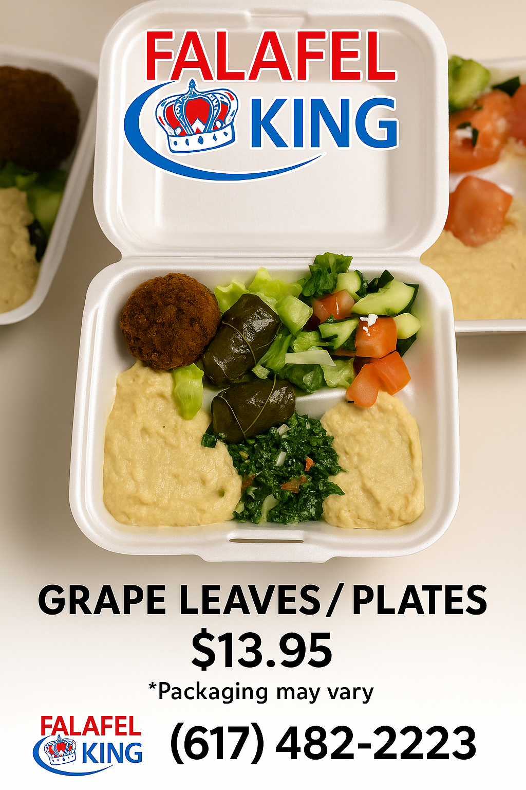 Authentic Grape Leaves at Falafel King Boston – A Mediterranean Delight